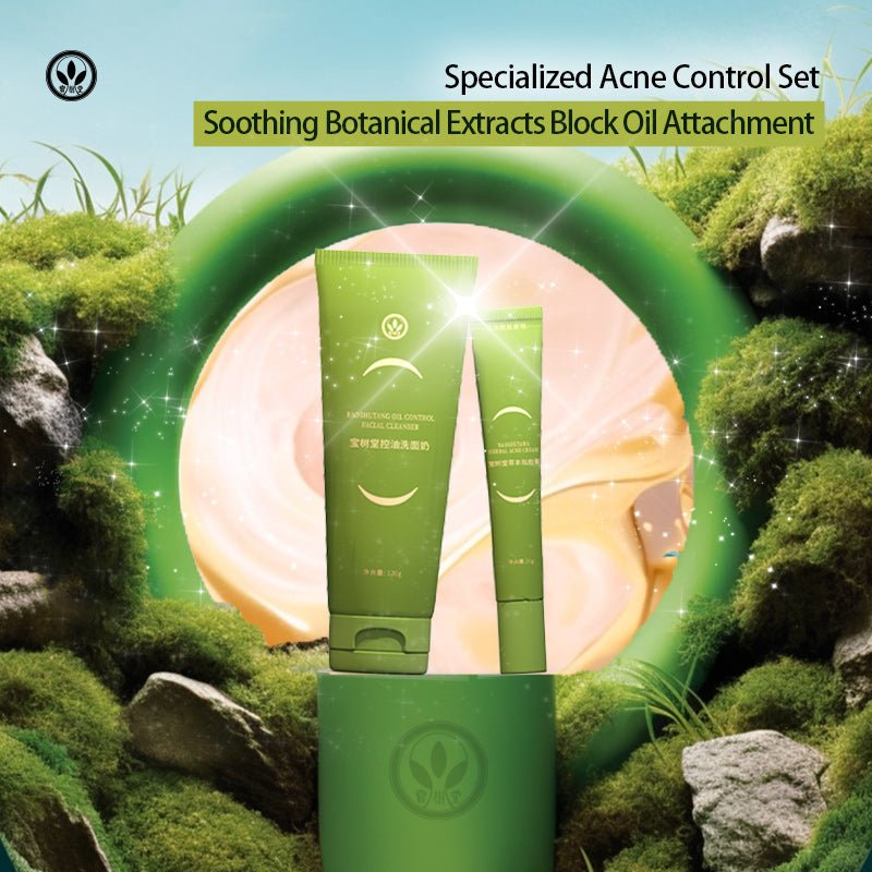 BaoShuTang Oil Control Cleanser(Deep Cleansing & Shine Control for Fresh, Smooth Skin) 120g - BaoFuLing Online Store