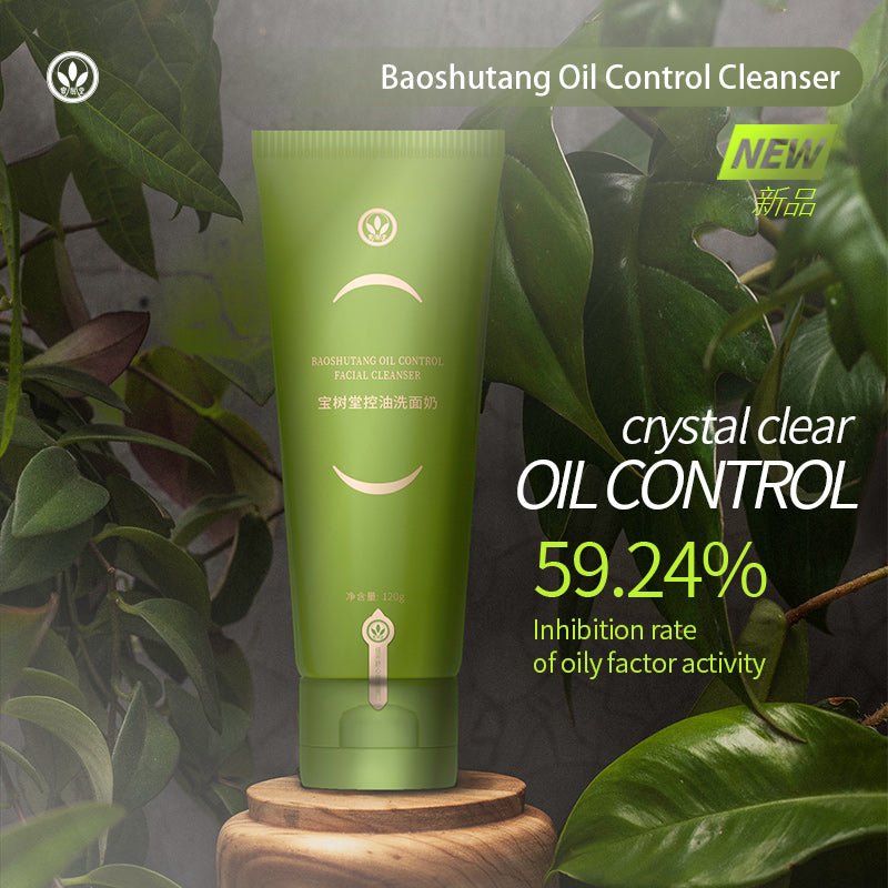 BaoShuTang Oil Control Cleanser(Deep Cleansing & Shine Control for Fresh, Smooth Skin) 120g - BaoFuLing Online Store