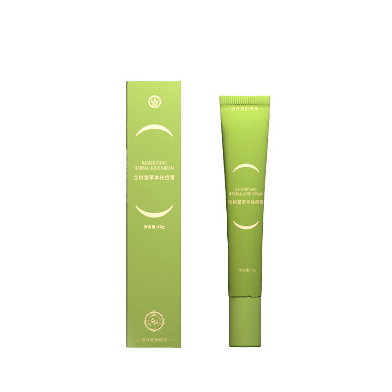 Oil Control Cleanser+Herbal Acne Cream Specialized Acne Control Set - BaoFuLing Online Store
