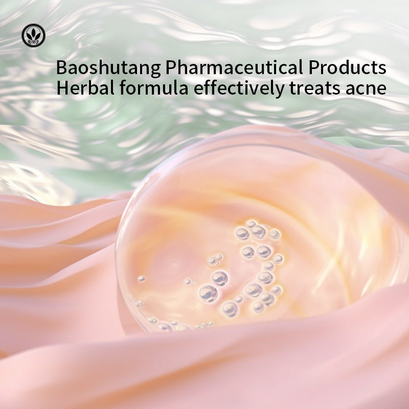 Oil Control Cleanser+Herbal Acne Cream Specialized Acne Control Set - BaoFuLing Online Store