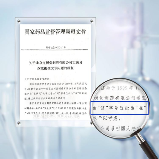 Baoshutang Baofuling® Approval Number History: From 1991 to the Present