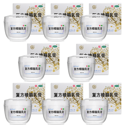 Bao Fu Ling Compound Camphor Cream All - In - One Bulk Set (Buy 7 bottles get 1 free) - BaoFuLing Online Store