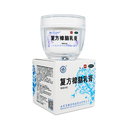 Bao Fu Ling Compound Camphor Cream(BaoShuTang BaoFuLing All-In-One Snow Lotus Cream) 50g - 外用藥-热销-BaoFuLing Online Store
