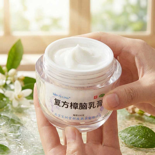 Bao Fu Ling Cream 100g- Fast-Acting Relief for Itching, Burns & Skin Irritations | Steroid-Free & Family-Friendly