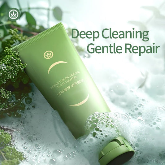 BaoShuTang Oil Control Cleanser(Deep Cleansing & Shine Control for Fresh, Smooth Skin) 120g - BaoFuLing Online Store
