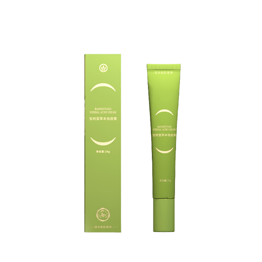 Oil Control Cleanser+Herbal Acne Cream Specialized Acne Control Set - BaoFuLing Online Store
