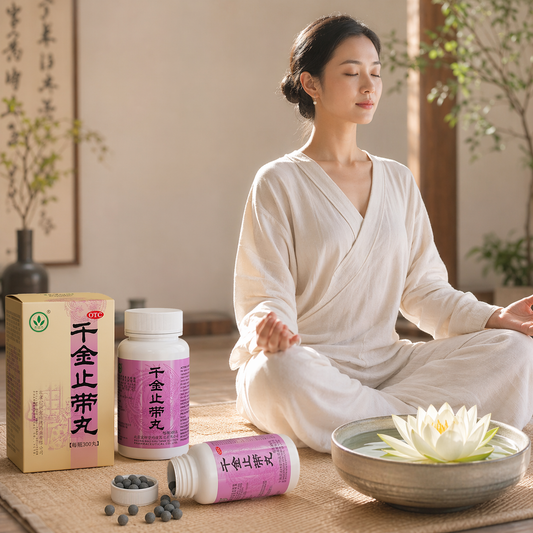 Qianjin Zhidai Wan Herbal Tablets – Women’s Balance & Daily Care for Cycle & Intimate Health