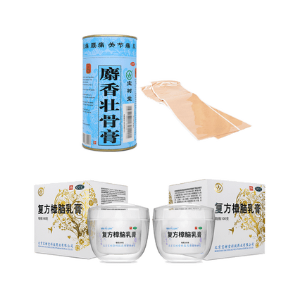 The Family Guardian Bundle Set Bao Fu Ling 100g x 2+Musk Medicated Plaster 2 patches x1 - 優惠套裝 - Bao Fu Ling Online Store